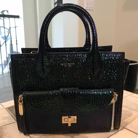 Henri Bendel Petrol Rivington Bag 